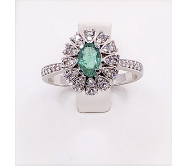 ANELLO SMERALDO REGINA